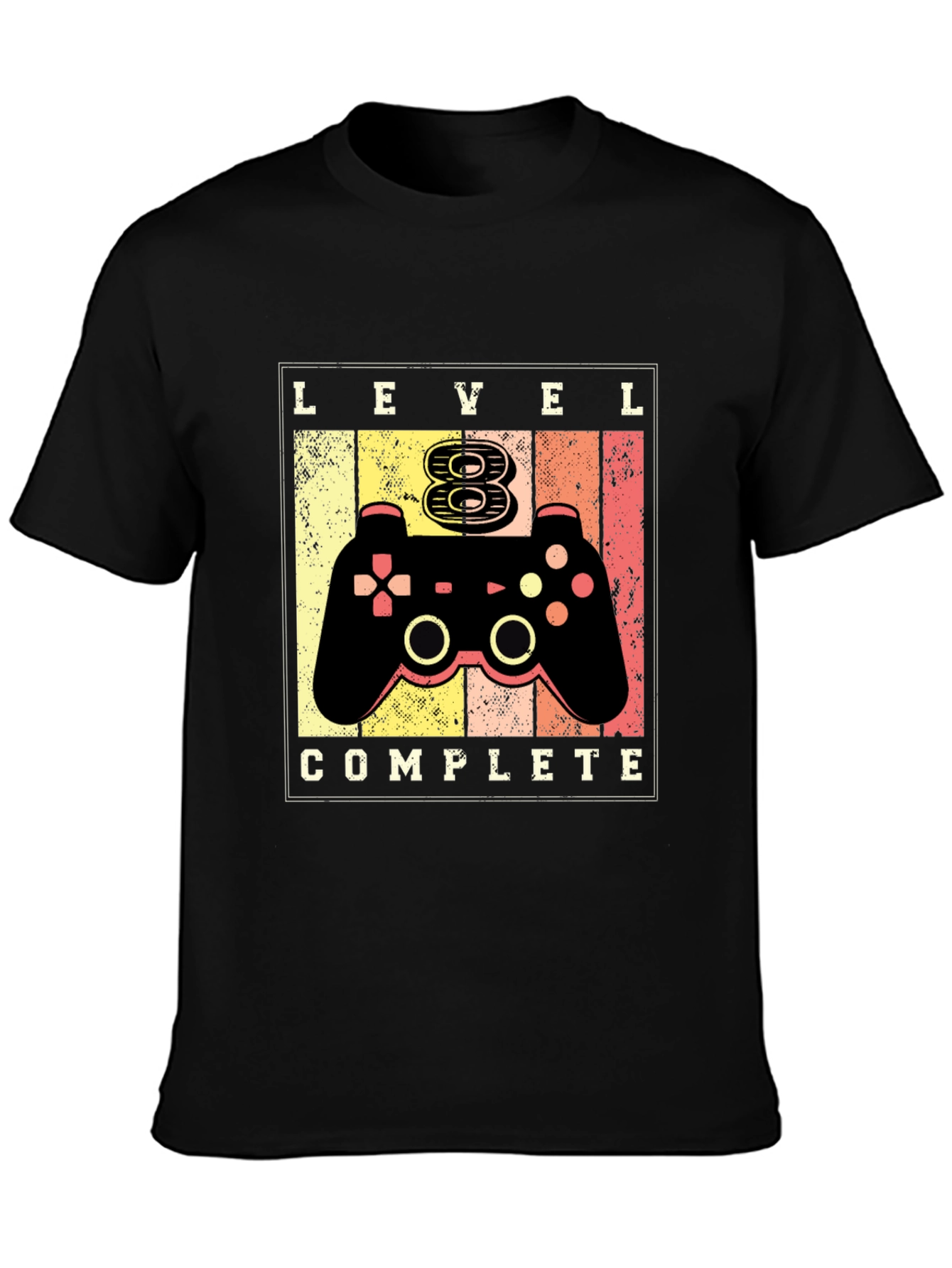 Level 8 Complete Gamer T-Shirt - Birthday Gift