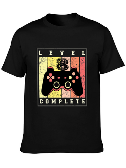 Level 8 Complete Gamer T-Shirt - Birthday Gift