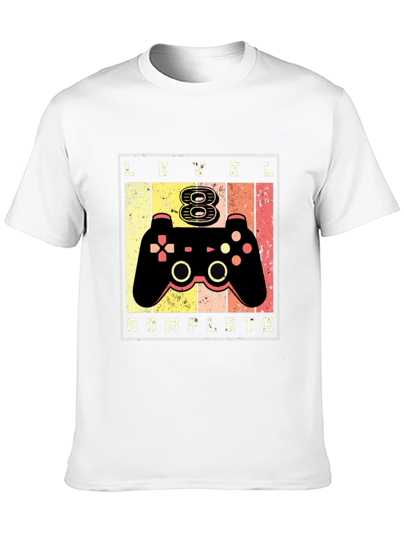 Level 8 Complete Gamer T-Shirt - Birthday Gift