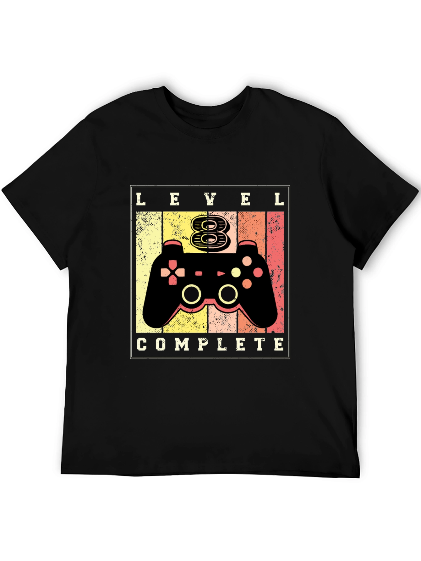 Level 8 Complete Gamer T-Shirt - Birthday Gift