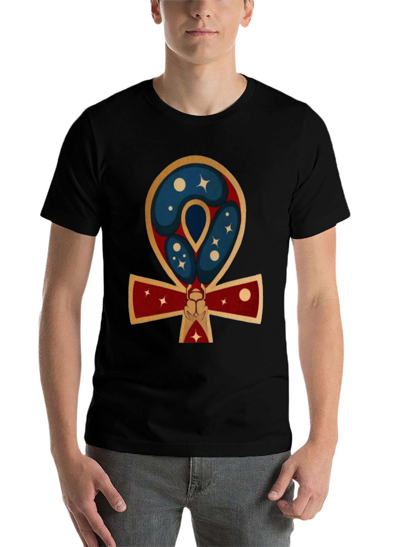Ankh of Life Graphic T-Shirt - Unique Design