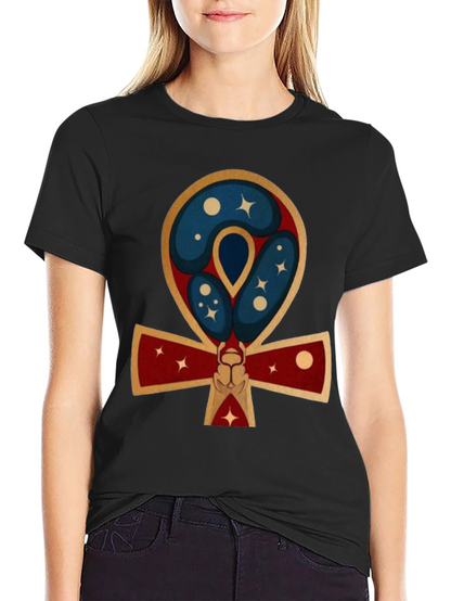 Ankh of Life Graphic T-Shirt - Unique Design