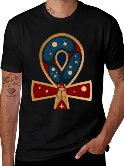 Ankh of Life Graphic T-Shirt - Unique Design