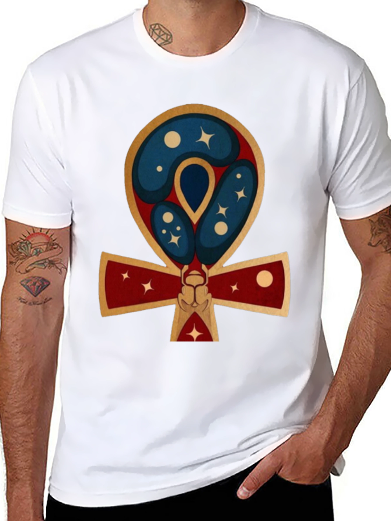 Ankh of Life Graphic T-Shirt - Unique Design