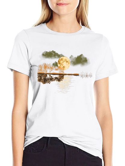 Moonlit Lake Graphic Tee