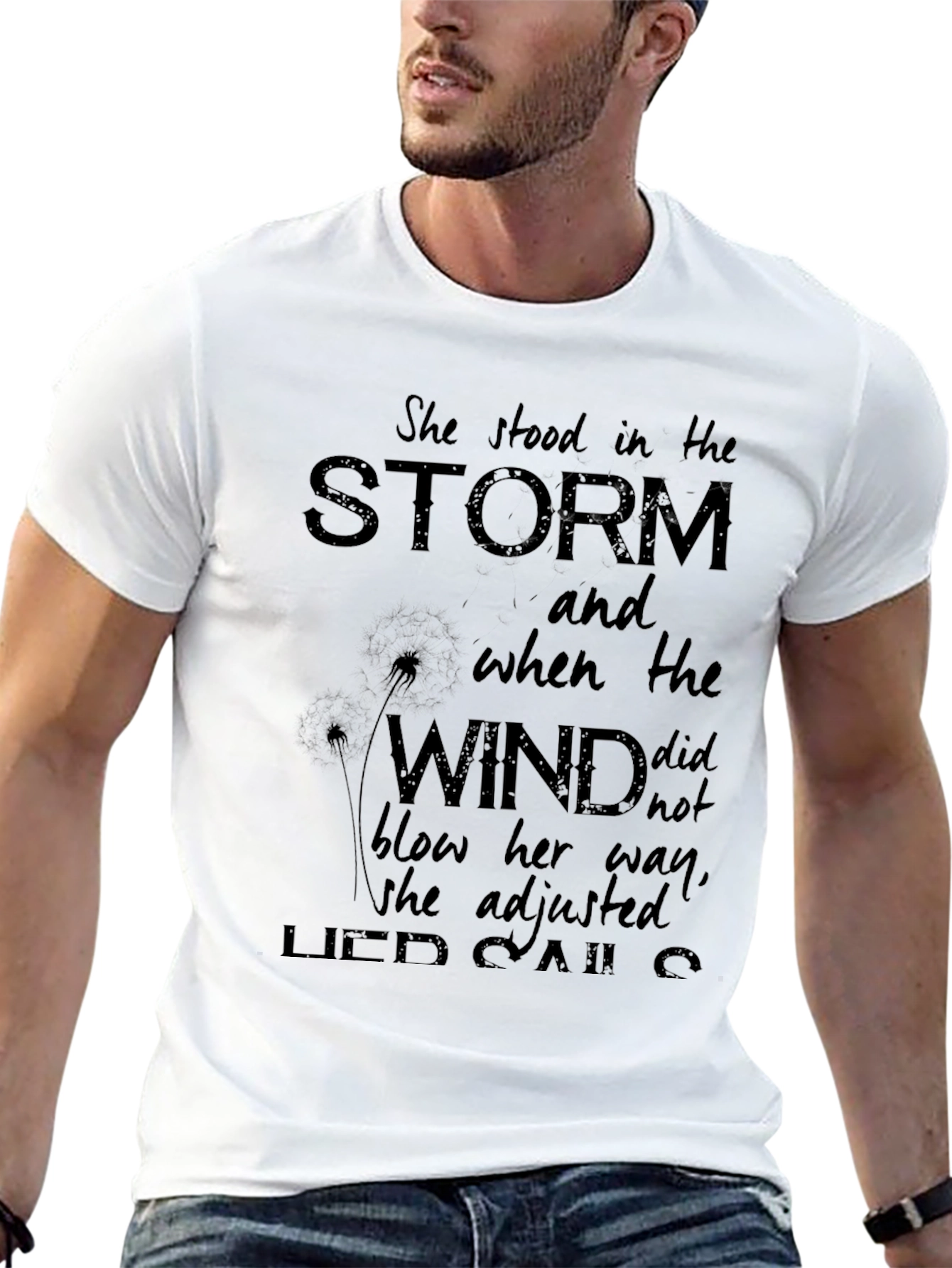 She Stood in The Storm Graphic T-Shirt