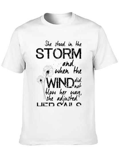 She Stood in The Storm Graphic T-Shirt