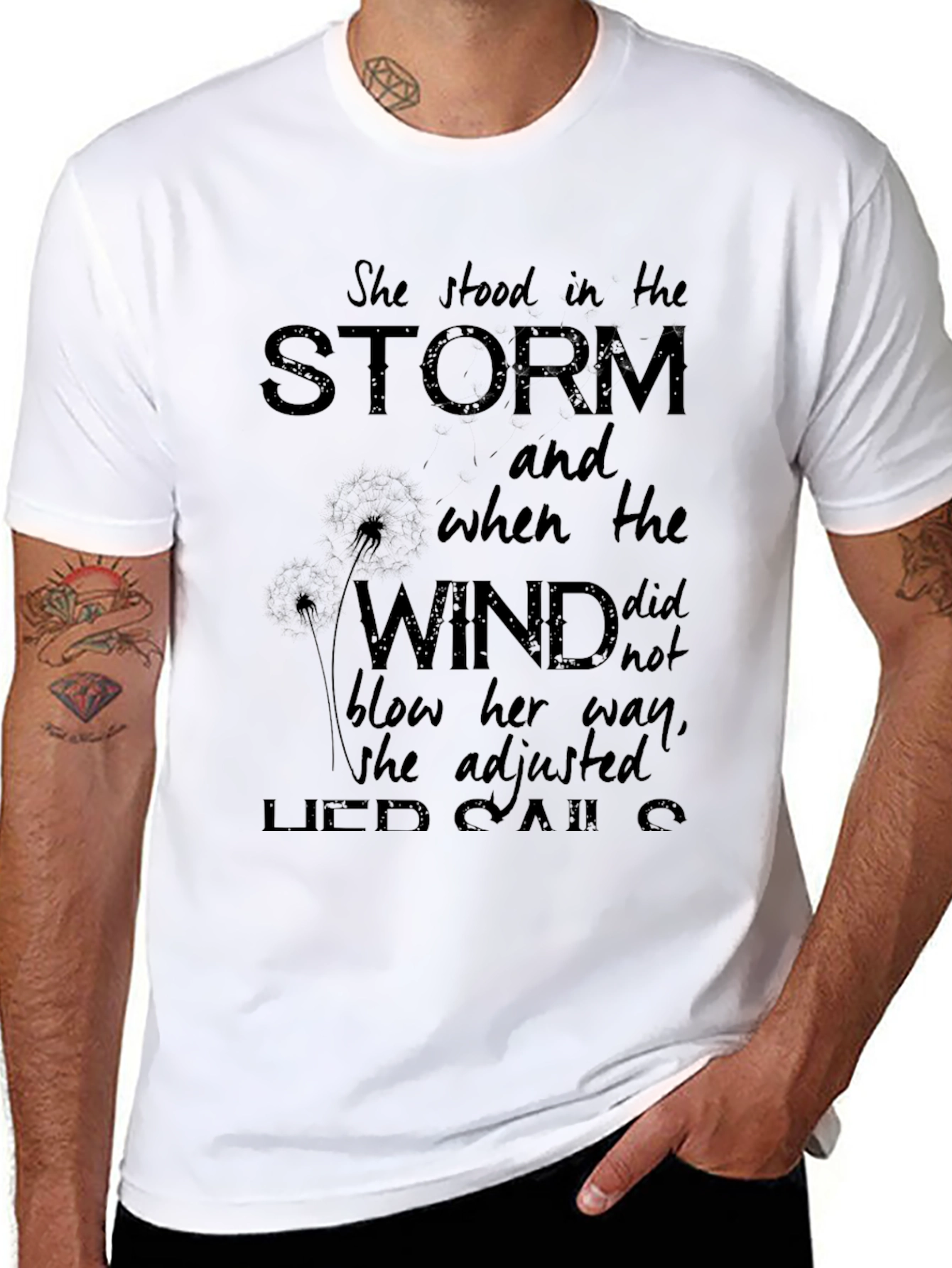 She Stood in The Storm Graphic T-Shirt