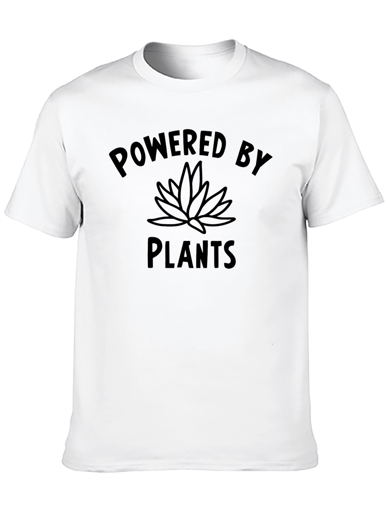 Powered By Plants T-Shirt | Vegan Lifestyle Tee