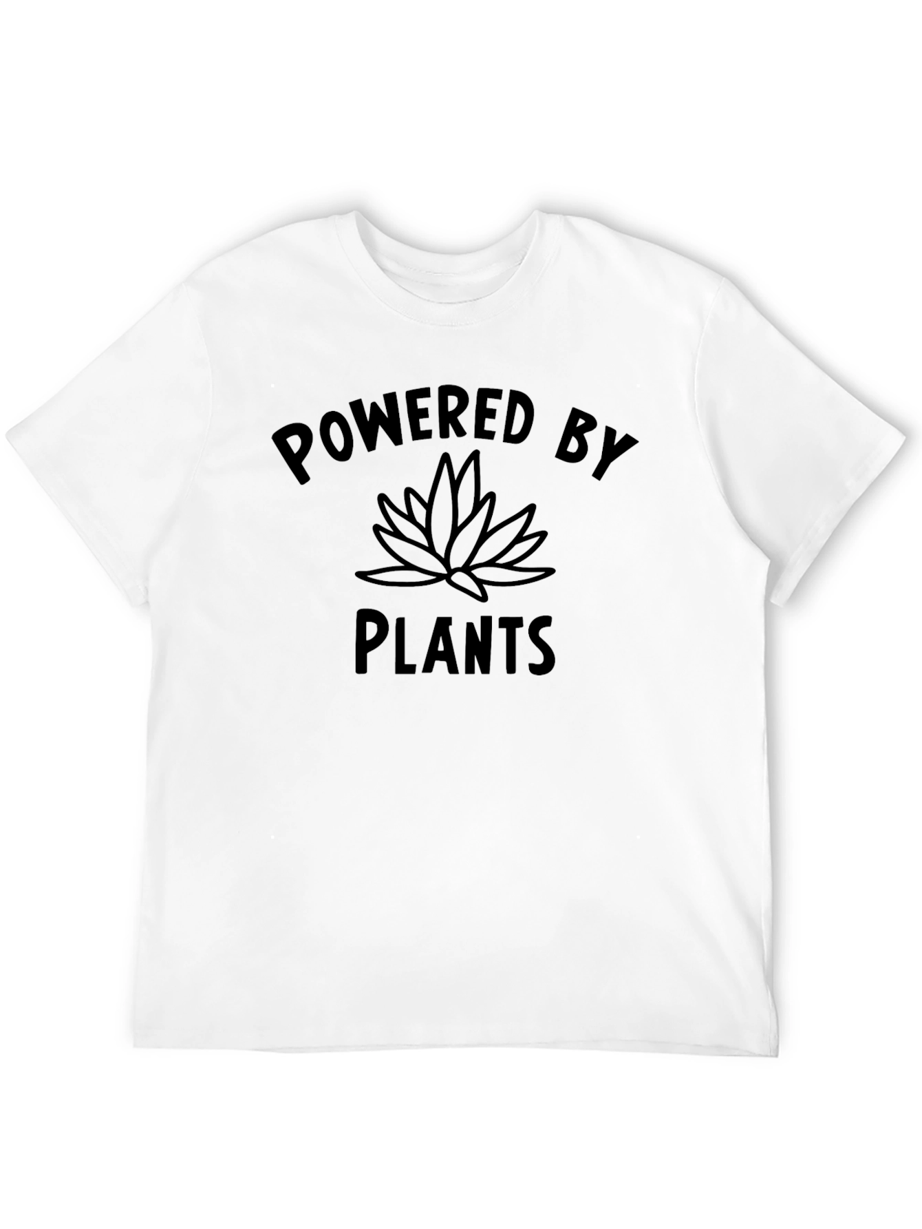 Powered By Plants T-Shirt | Vegan Lifestyle Tee