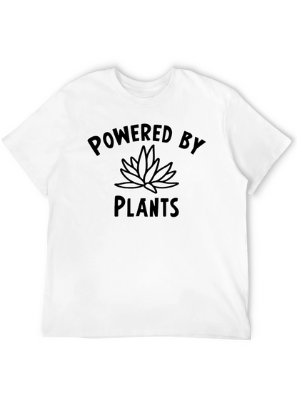 Powered By Plants T-Shirt | Vegan Lifestyle Tee