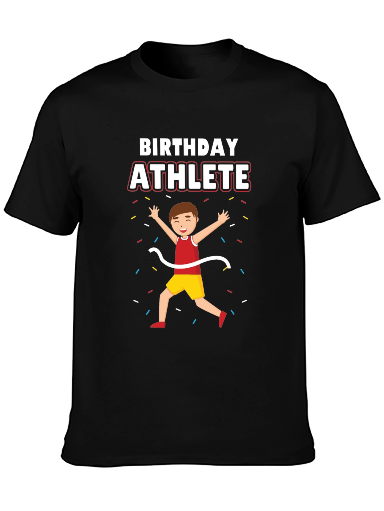 Birthday Athlete Graphic Tee
