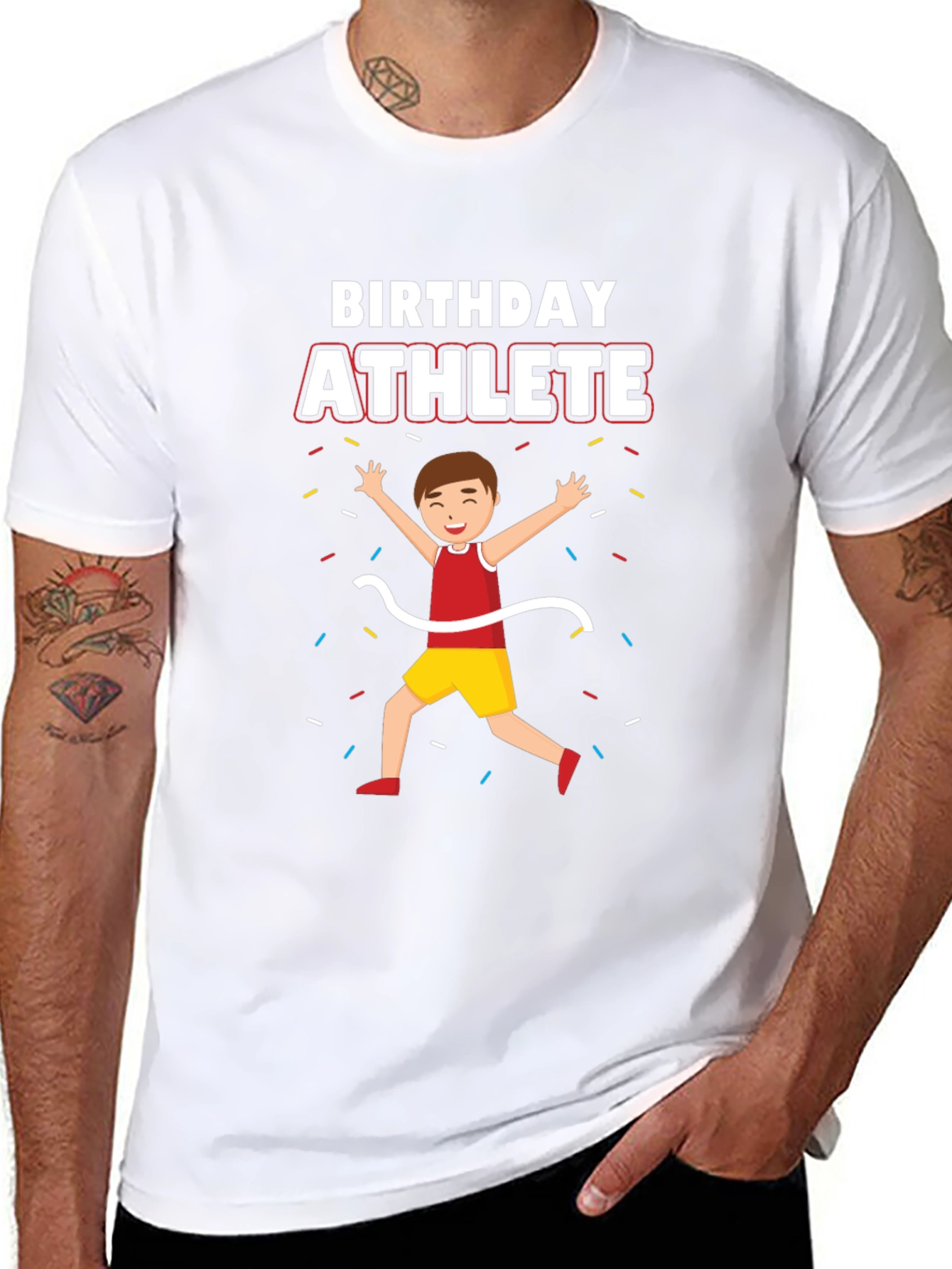 Birthday Athlete Graphic Tee