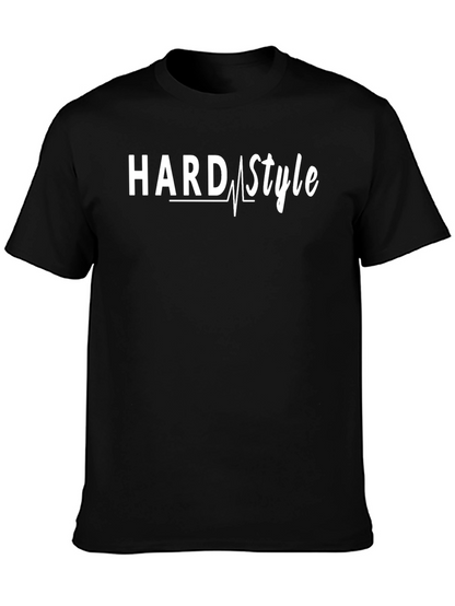Hardstyle T-Shirt - Mens Black Graphic Tee