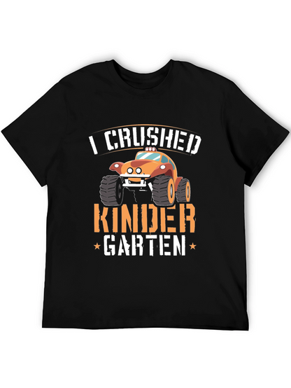 Crushed Kindergarten Monster Truck T-Shirt