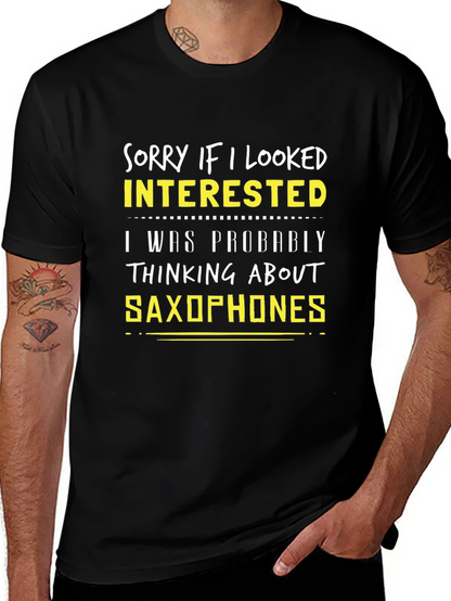 Saxophone Lover T-Shirt Funny Music Tee
