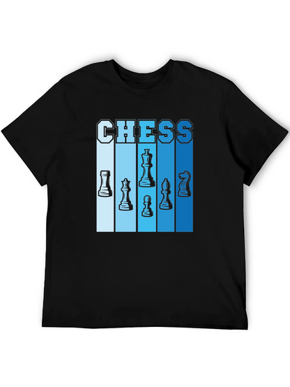 Chess Piece Graphic Tee - Stylish Casual Wear