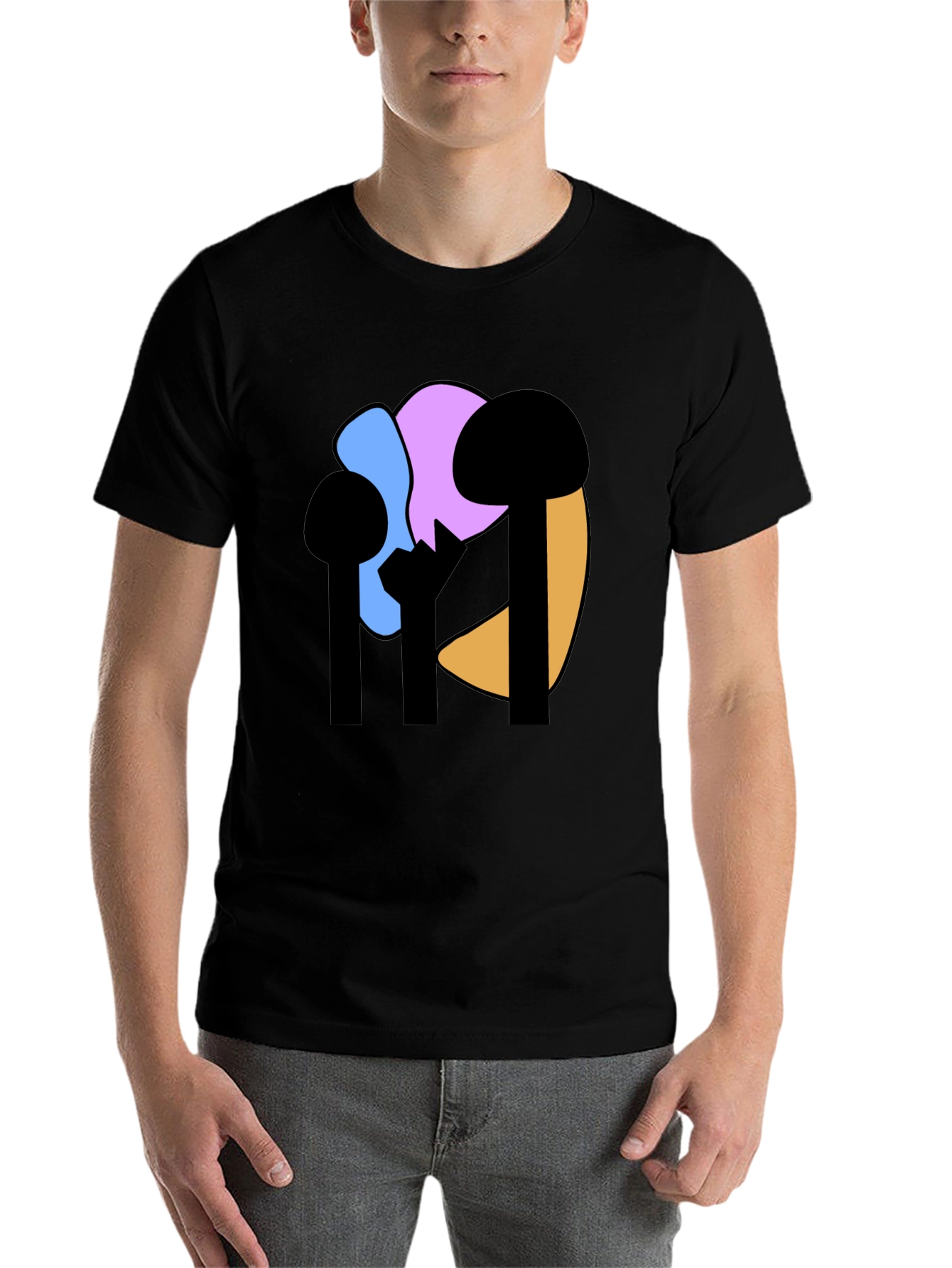 Abstract Art T-Shirt - Modern Graphic Tee