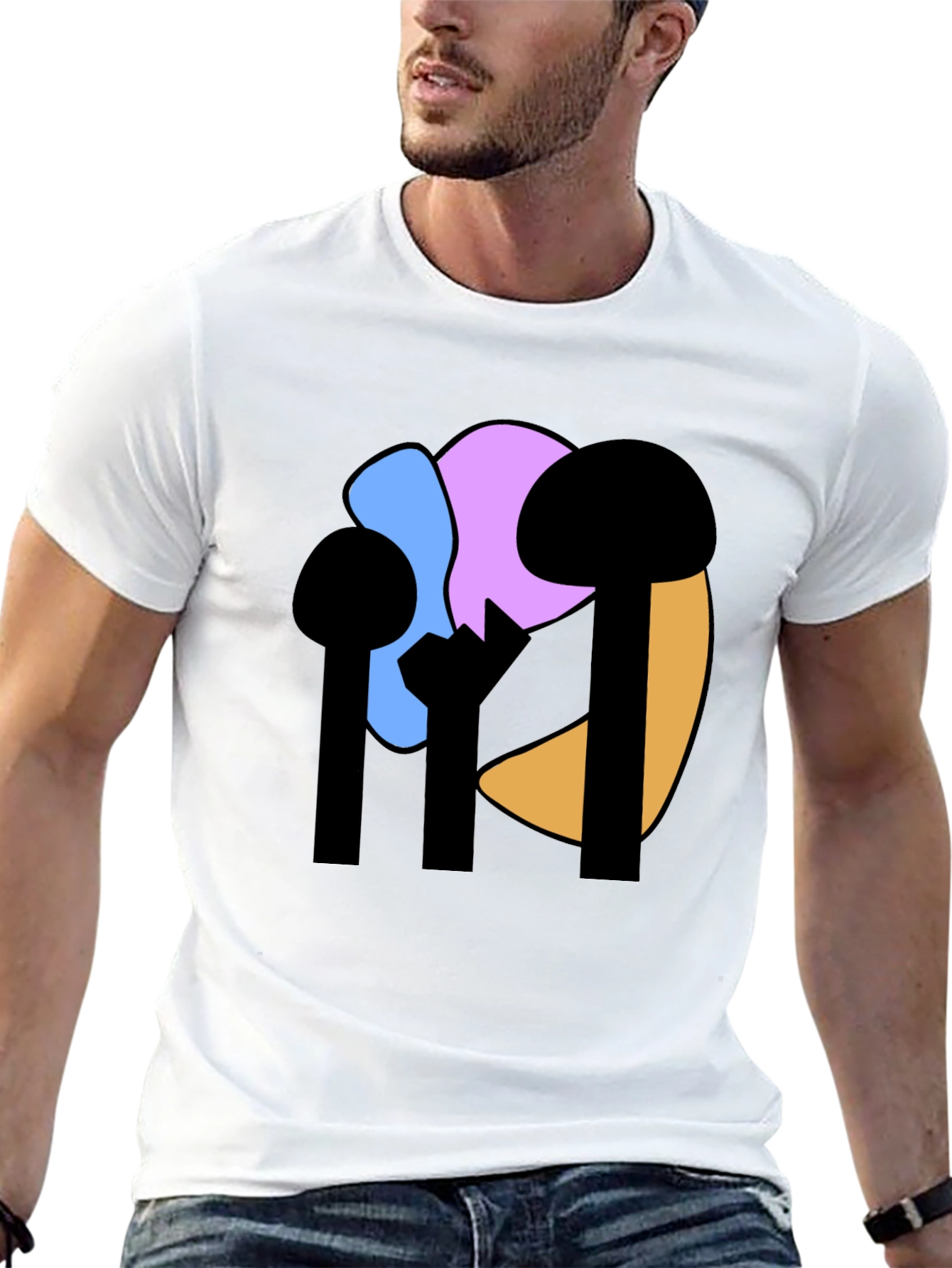 Abstract Art T-Shirt - Modern Graphic Tee