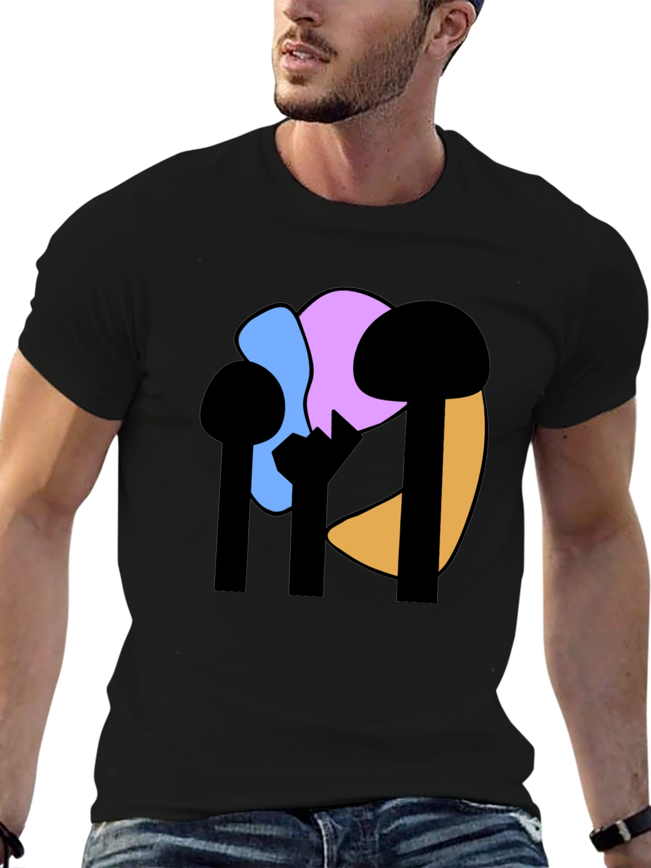 Abstract Art T-Shirt - Modern Graphic Tee