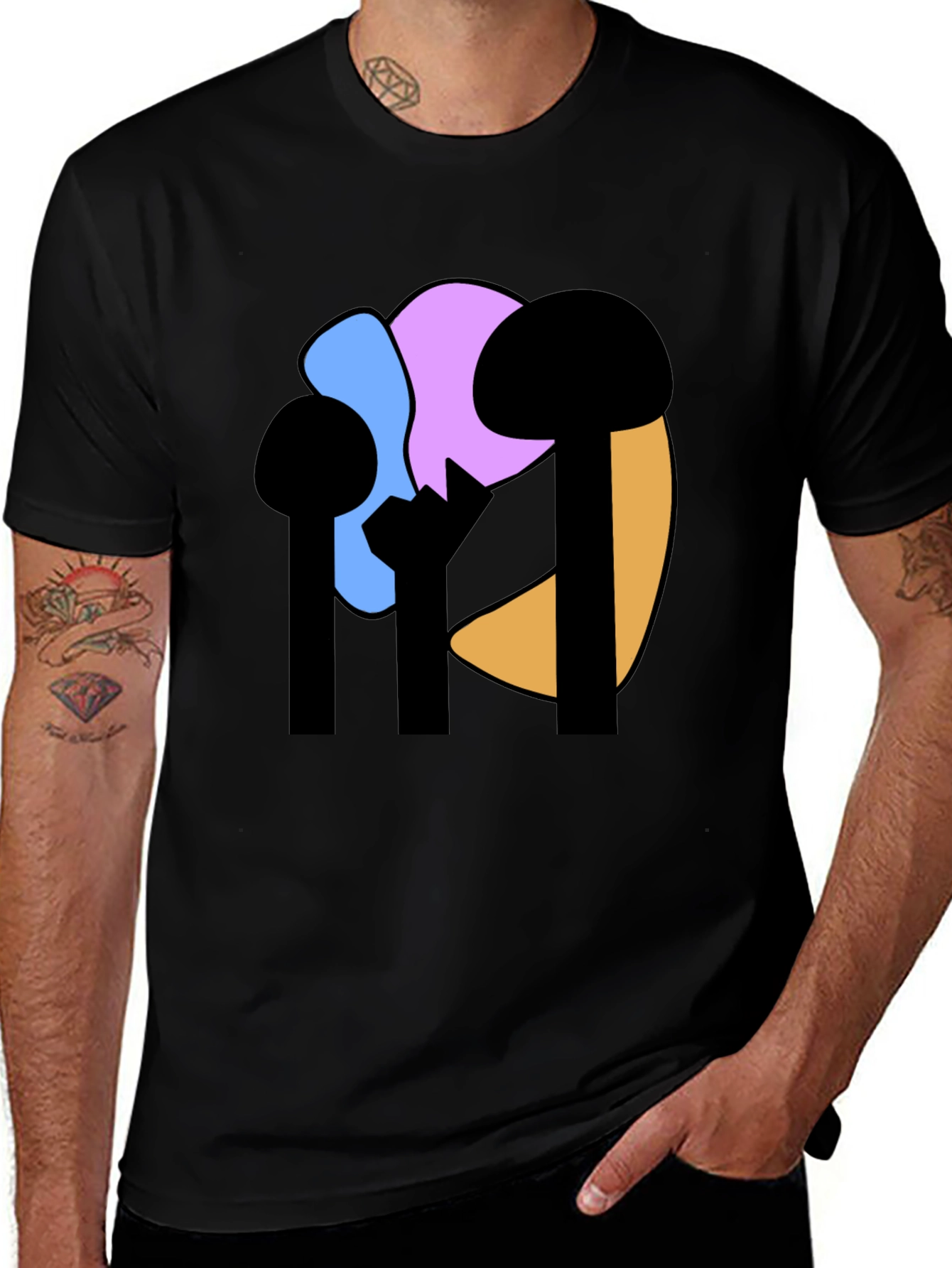 Abstract Art T-Shirt - Modern Graphic Tee