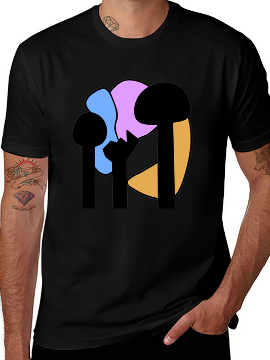Abstract Art T-Shirt - Modern Graphic Tee