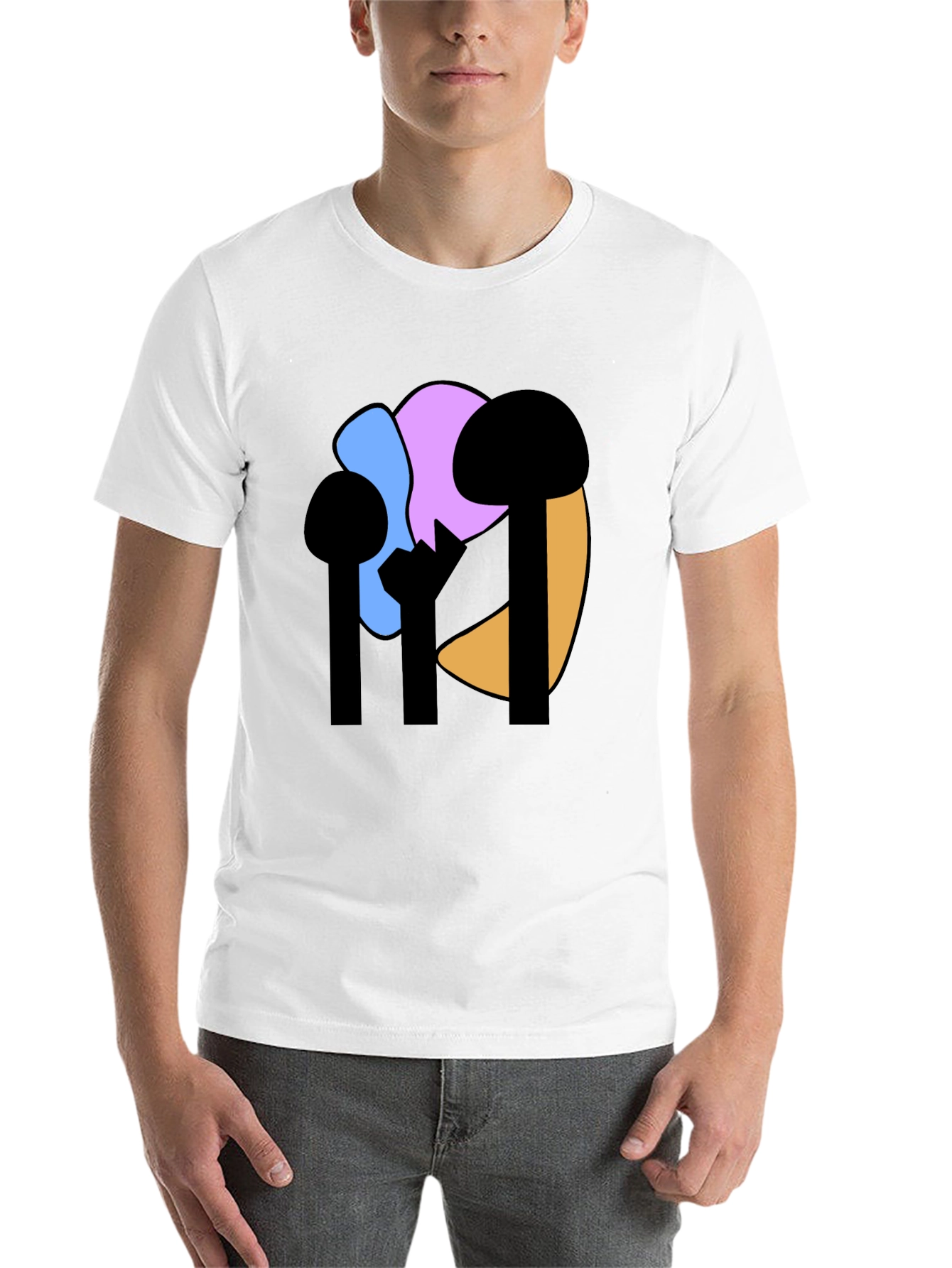 Abstract Art T-Shirt - Modern Graphic Tee