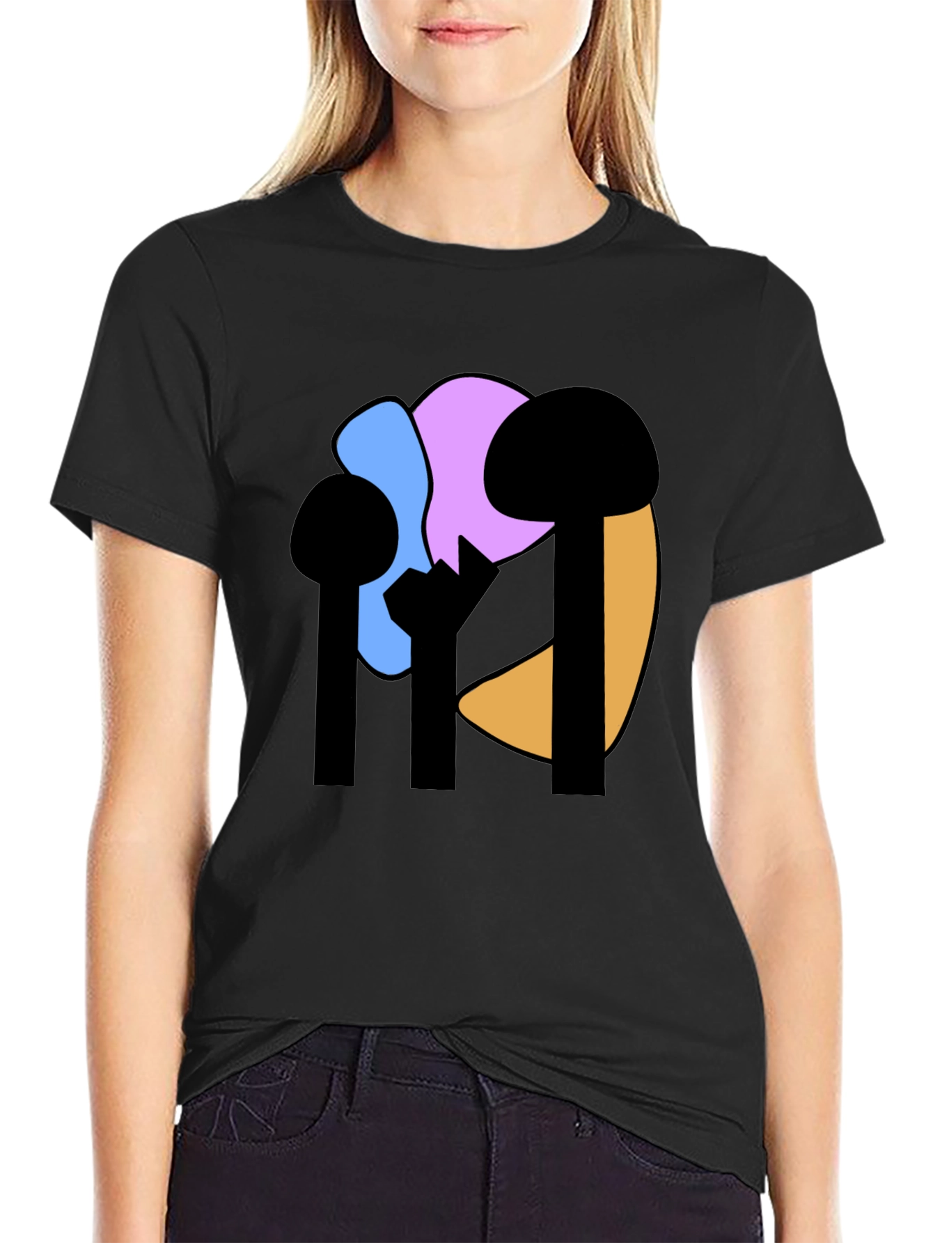 Abstract Art T-Shirt - Modern Graphic Tee