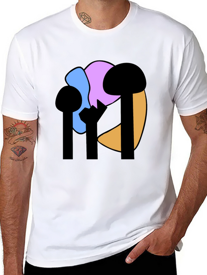 Abstract Art T-Shirt - Modern Graphic Tee