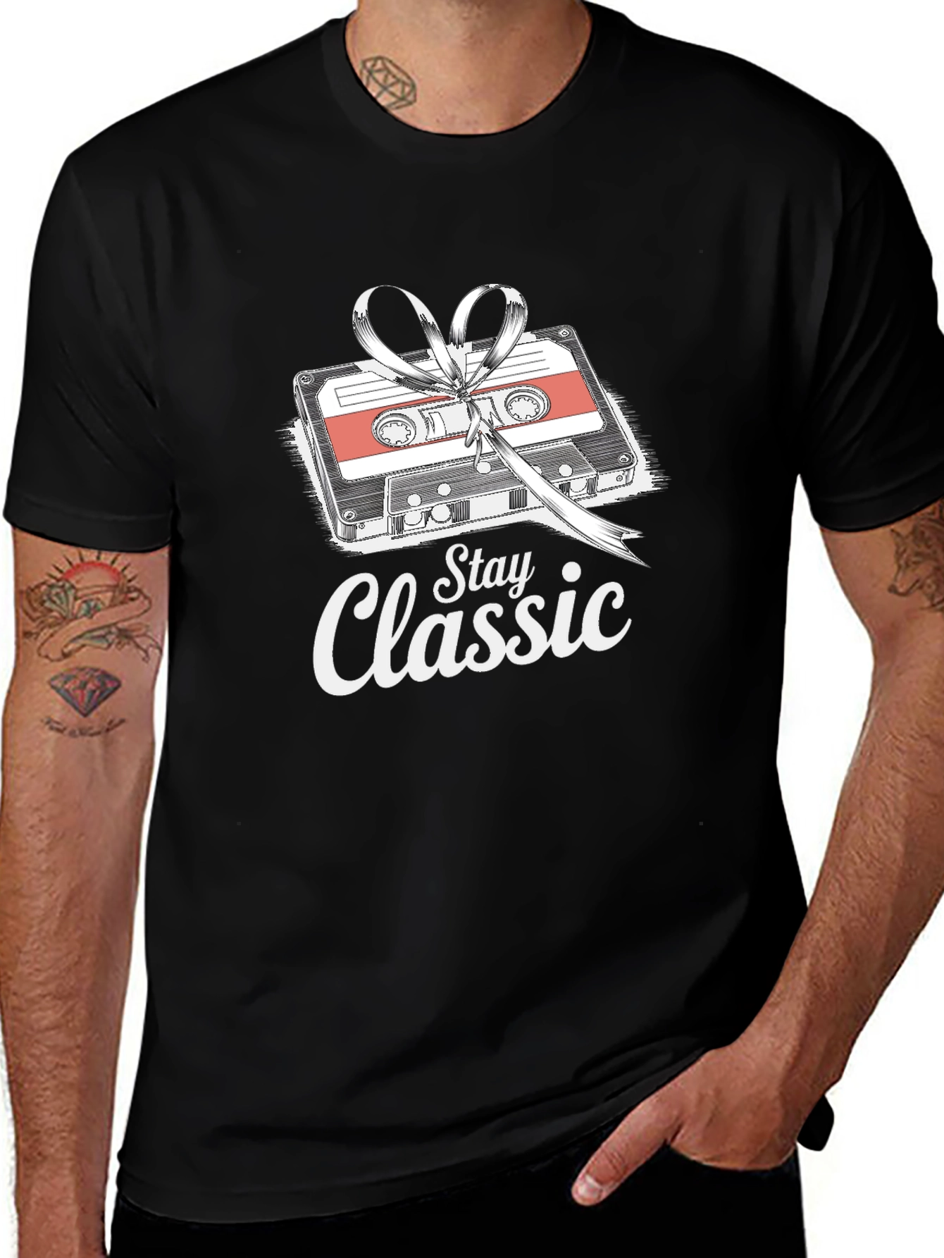 Stay Classic Cassette Tape Graphic Tee
