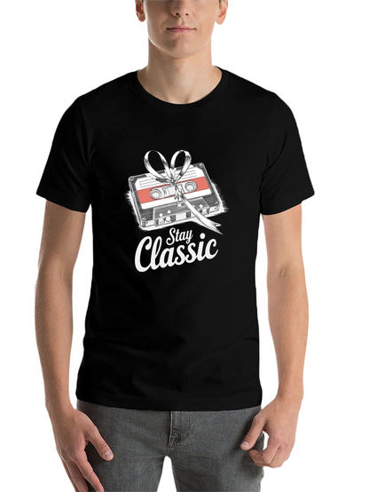 Stay Classic Cassette Tape Graphic Tee