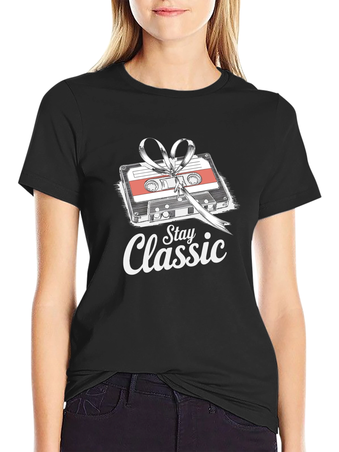 Stay Classic Cassette Tape Graphic Tee