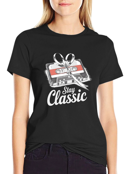 Stay Classic Cassette Tape Graphic Tee