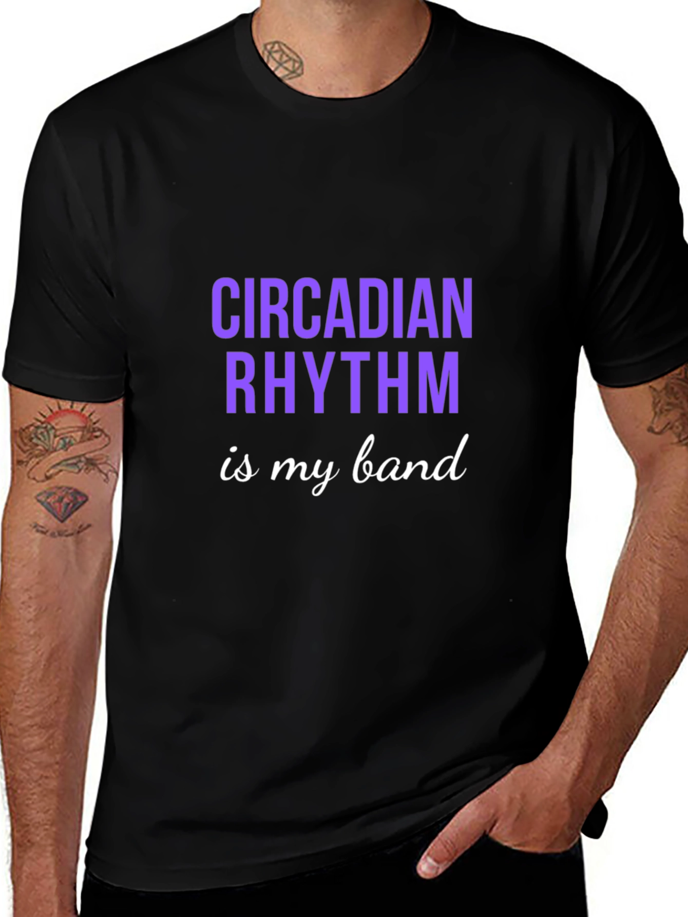 Circadian Rhythm Band T-Shirt - Black