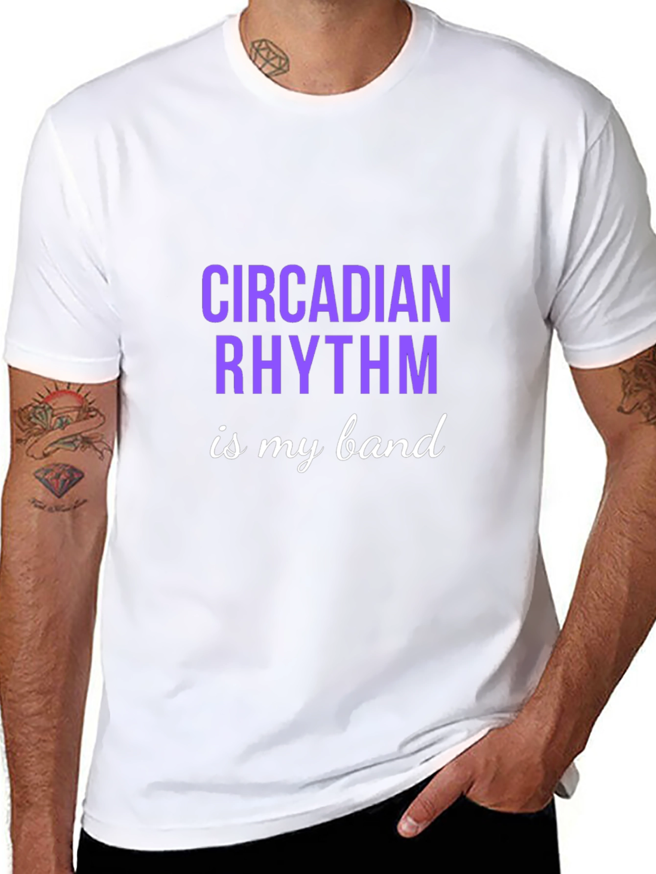 Circadian Rhythm Band T-Shirt - Black
