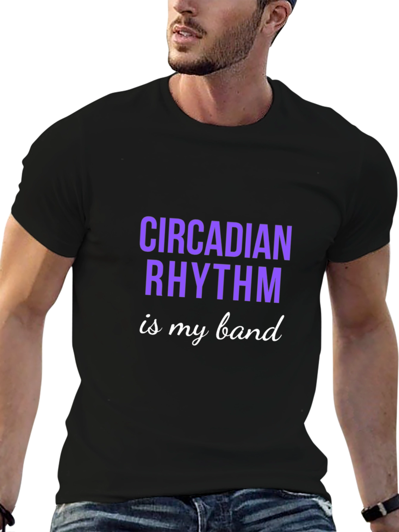 Circadian Rhythm Band T-Shirt - Black