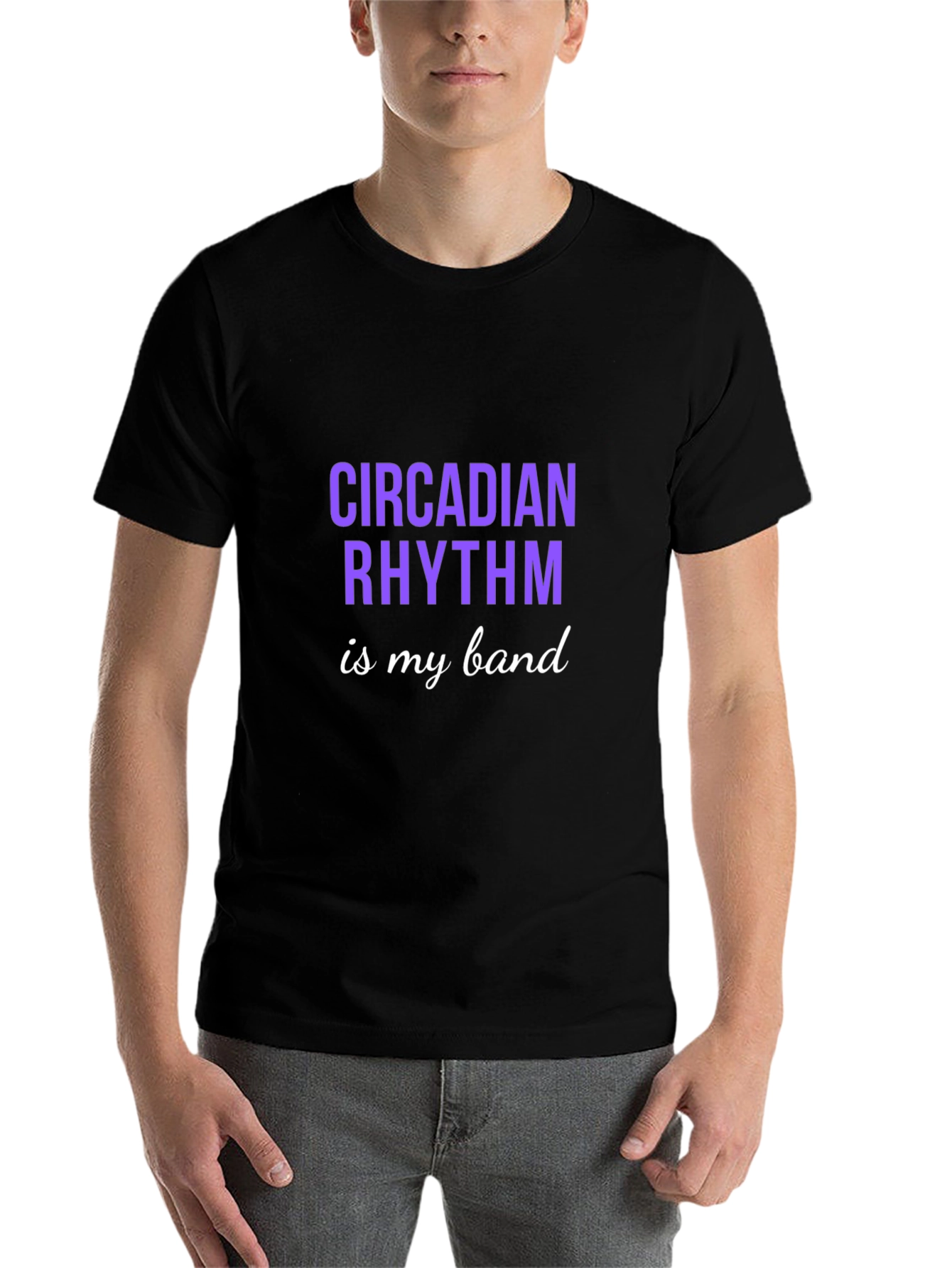 Circadian Rhythm Band T-Shirt - Black