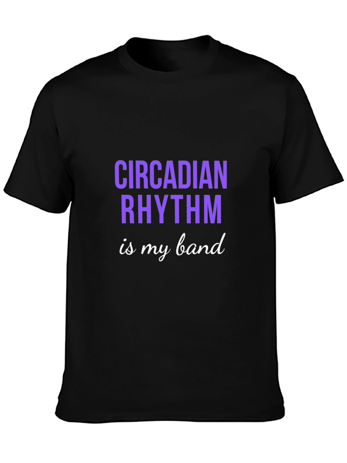 Circadian Rhythm Band T-Shirt - Black