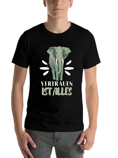 Elephant Graphic Tee - Vertrauen Ist Alles