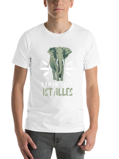 Elephant Graphic Tee - Vertrauen Ist Alles