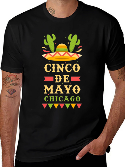 Cinco de Mayo Chicago Graphic T-Shirt