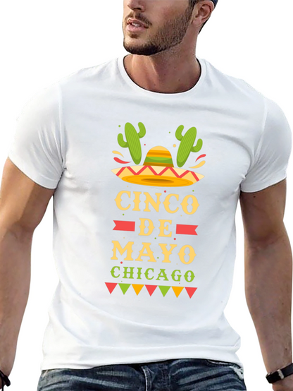 Cinco de Mayo Chicago Graphic T-Shirt
