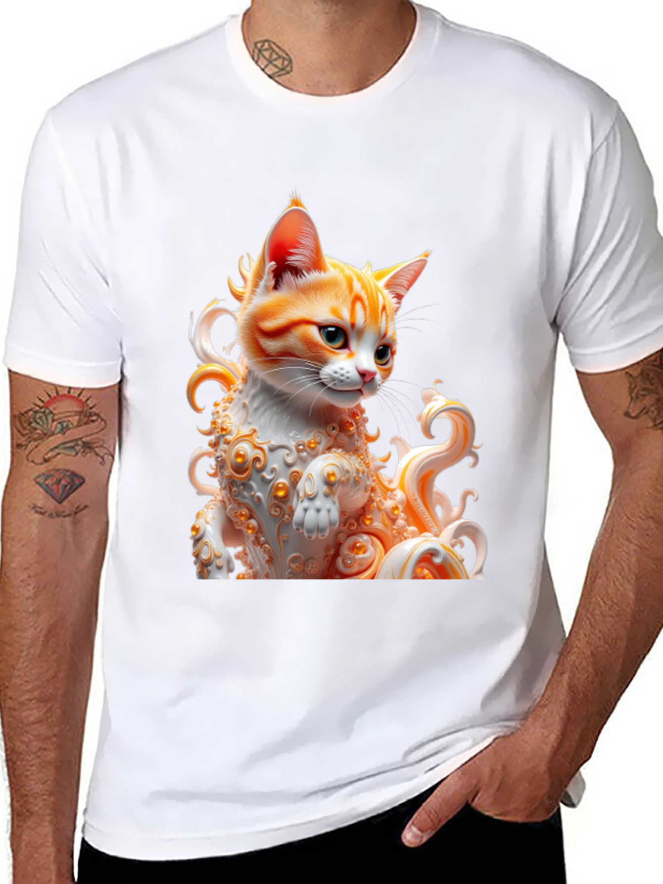 Cat Art T-Shirt