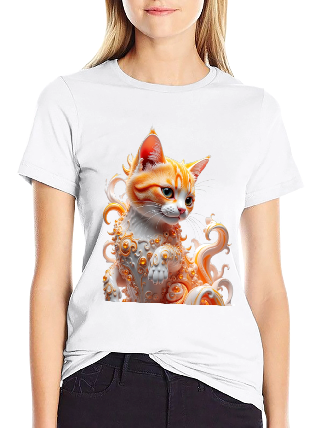 Cat Art T-Shirt