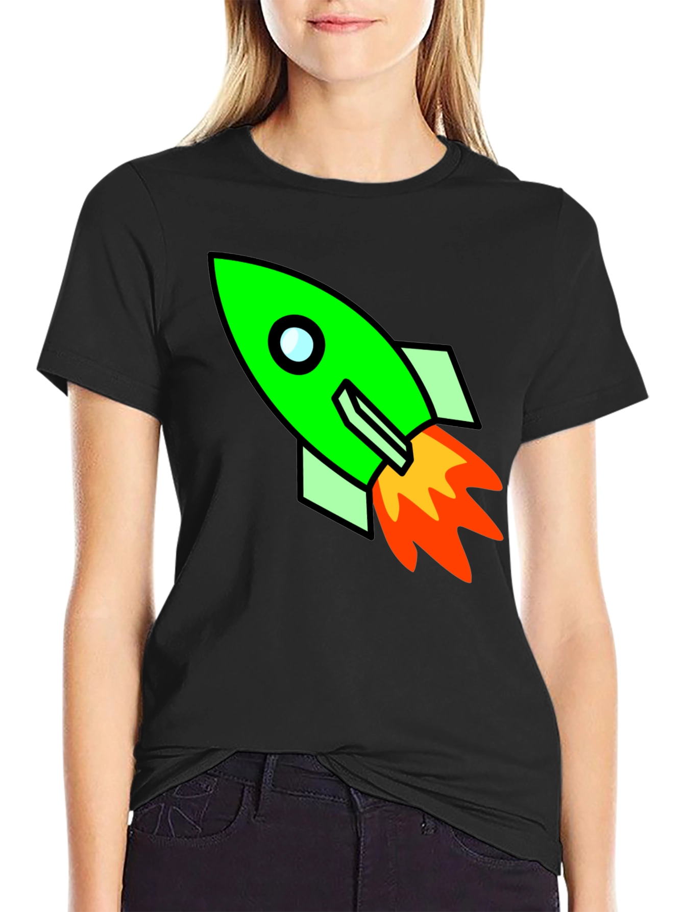 Rocket Graphic T-Shirt - Blast Off in Style!