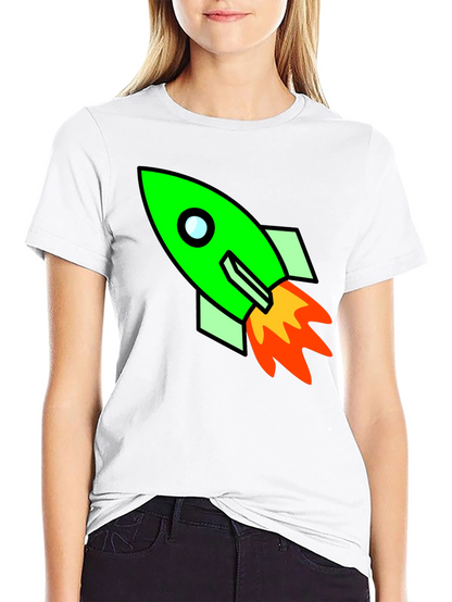 Rocket Graphic T-Shirt - Blast Off in Style!