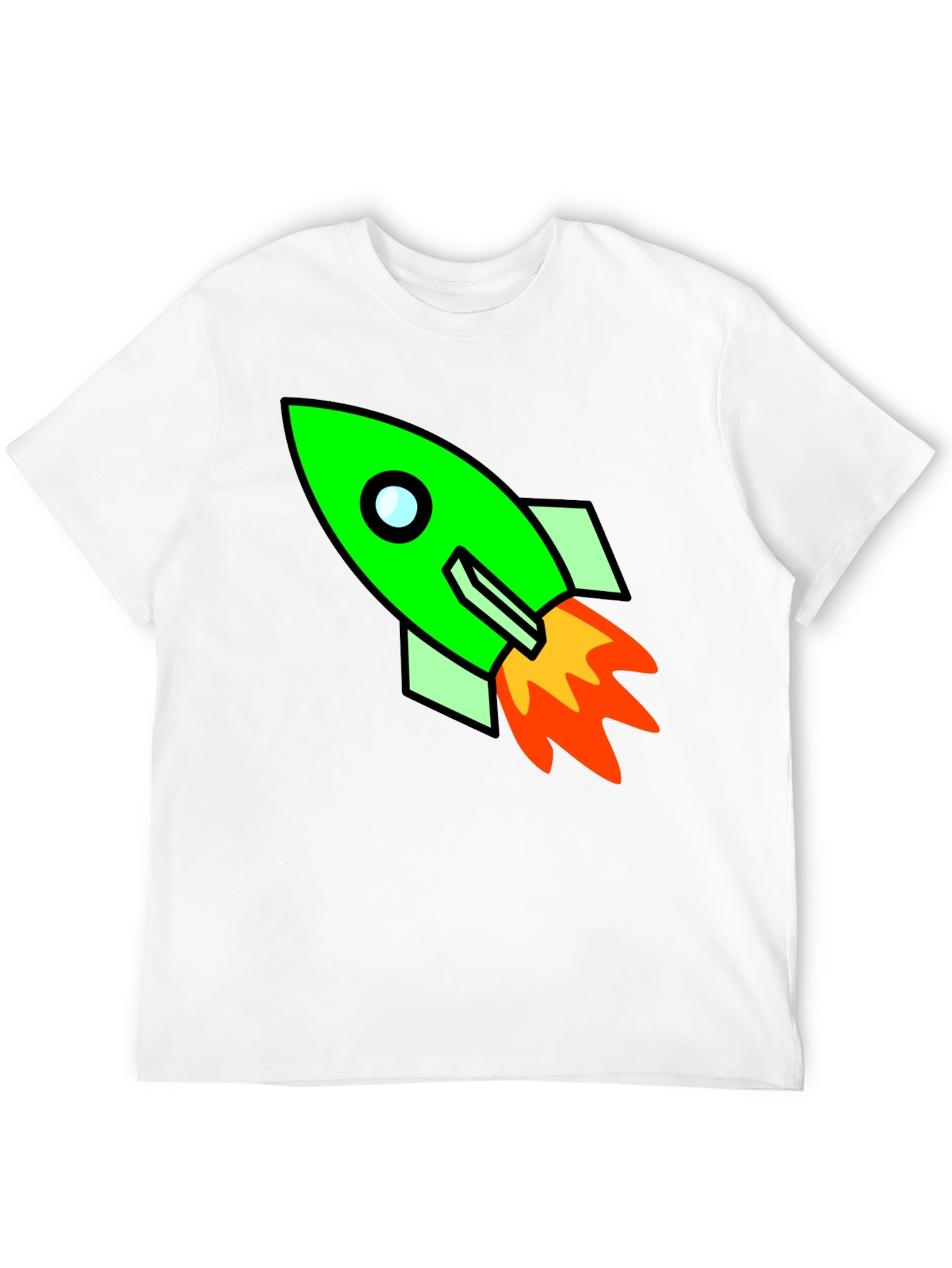 Rocket Graphic T-Shirt - Blast Off in Style!