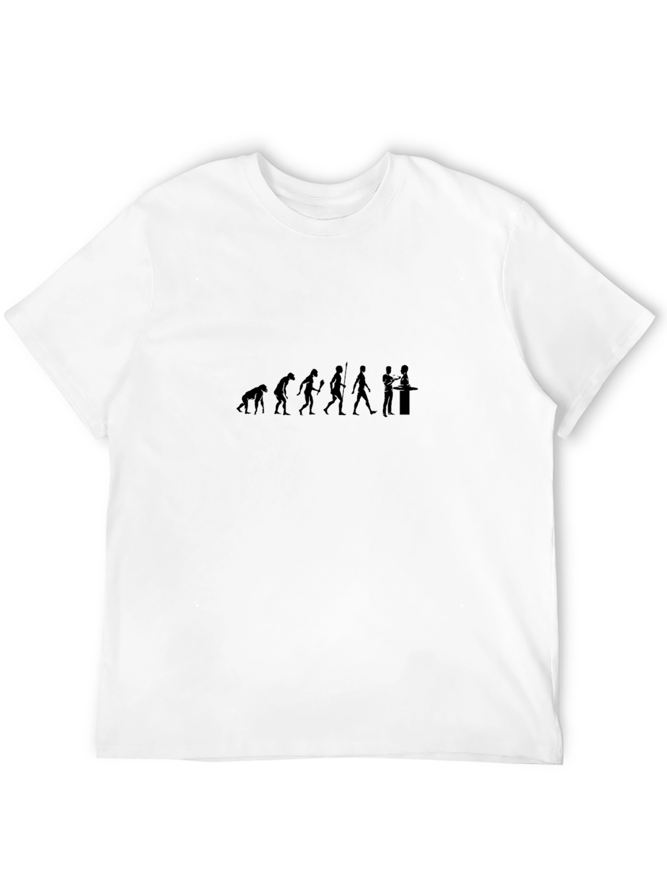 Evolution of Lawyer Black T-Shirt