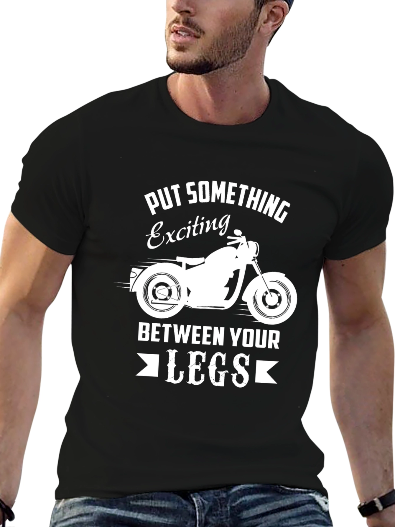 Exciting Motorcycle Graphic T-Shirt