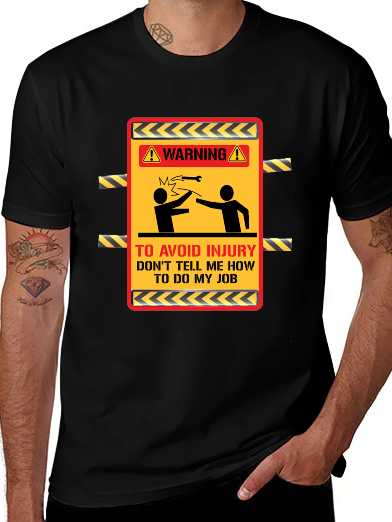 Warning Dont Tell Me How T-Shirt
